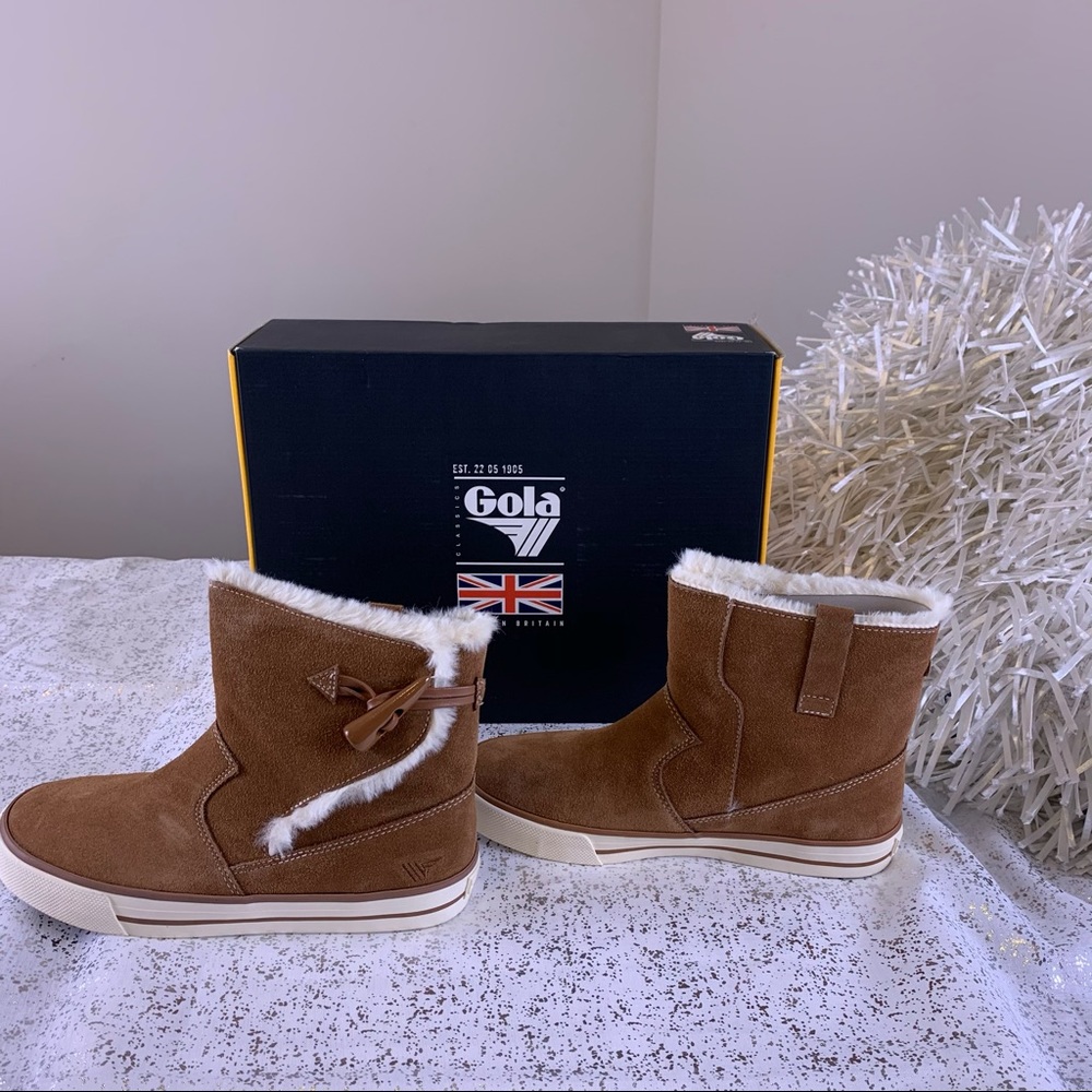 Gola Chestnut Sidewalk Bootie